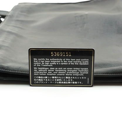 Chanel Tote Bag Black Leather - image 9