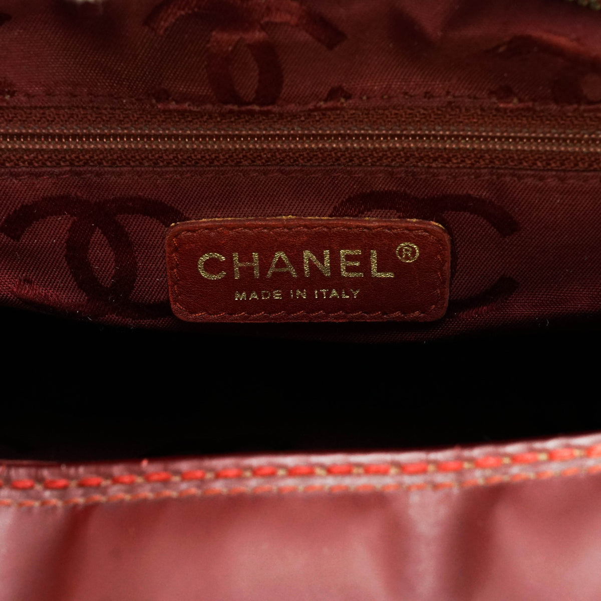 Chanel Wild Stitch Bowling Tote Bag - photo 8