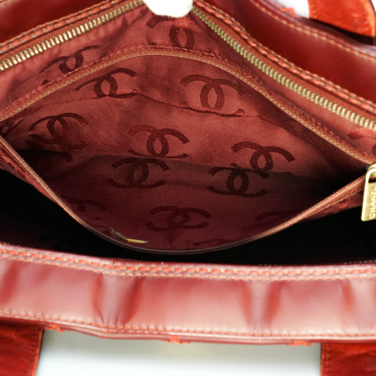 Chanel Wild Stitch Bowling Tote Bag - photo 9
