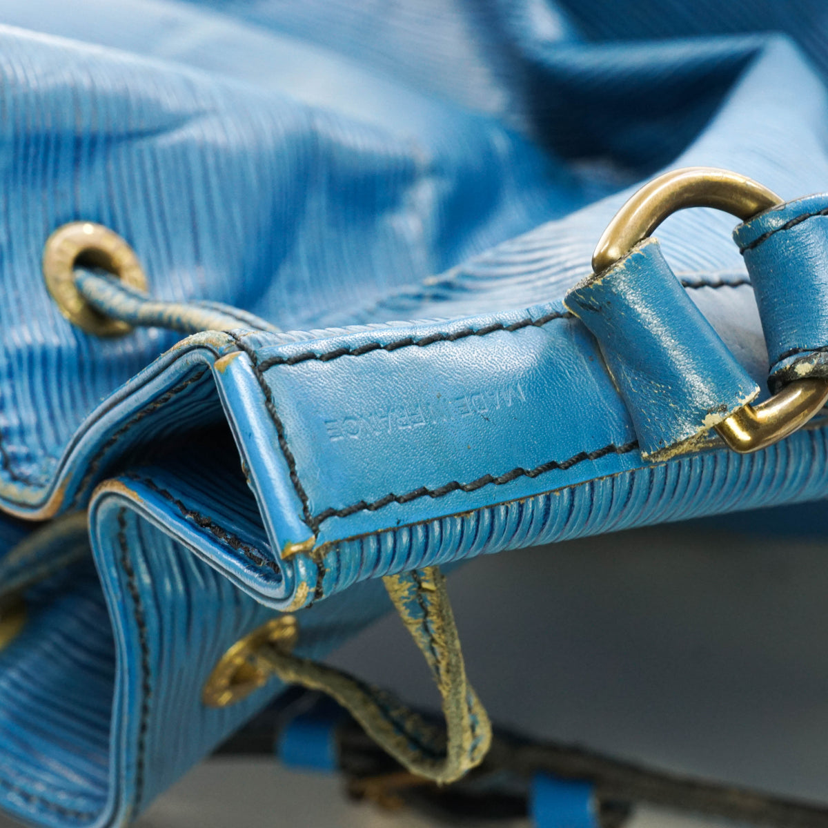 Louis Vuitton Noe Shoulder Bag Blue - photo 11