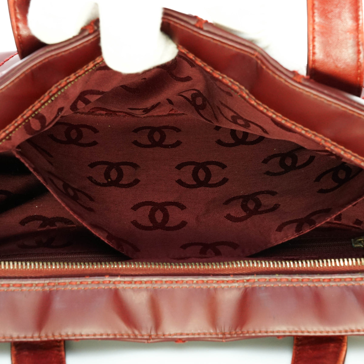 Chanel Wild Stitch Bowling Tote Bag - photo 12