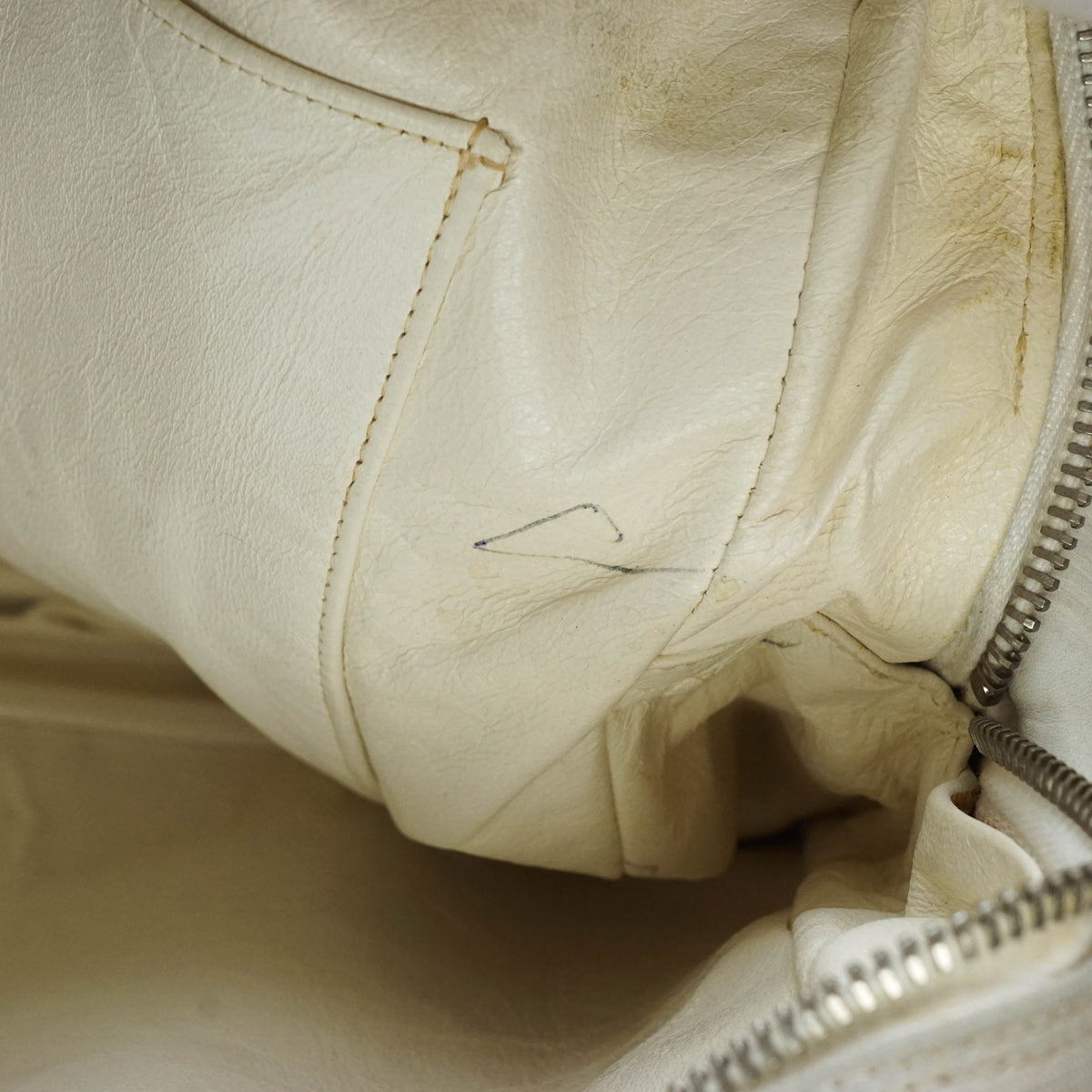 Chanel Shoulder Bag Gray Canvas - image 12
