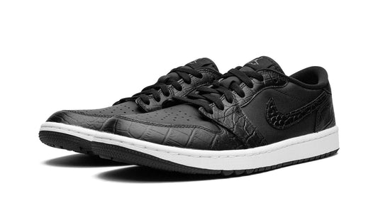 Air Jordan 1 Golf Low "Black Croc" - photo 1