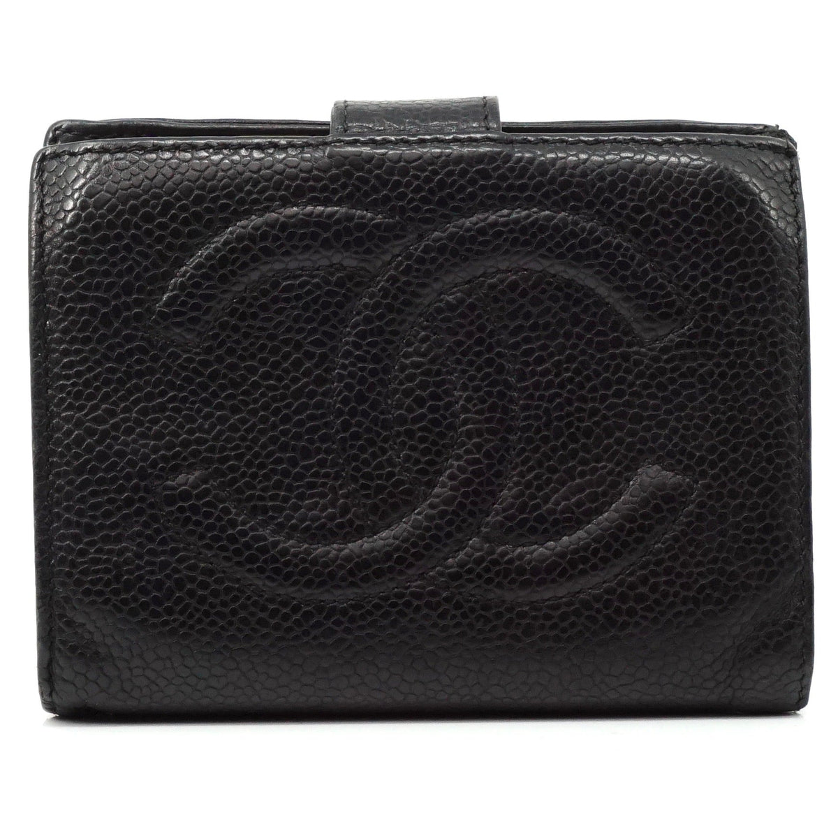 Chanel Cc Caviar Skin Long Wallet - photo 1
