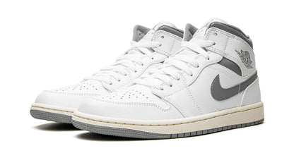 Air Jordan 1 Mid "White / Stealth Grey" - image 1