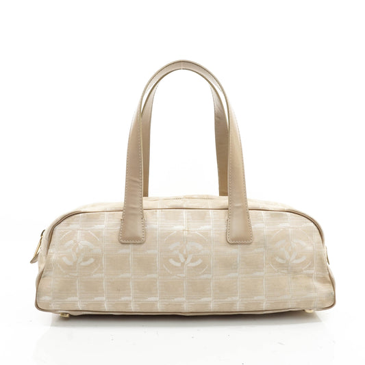 Chanel Travel Line Hand Bag Beige - photo 1