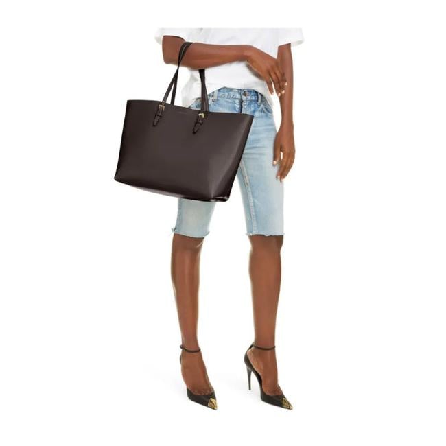 Saint Laurent Monogram Medium Shopping Bouclé Grey Leather Tote - photo 2