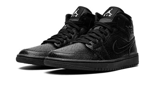 AIR JORDAN 1 MID WMNS "Black Snakeskin" - image 1
