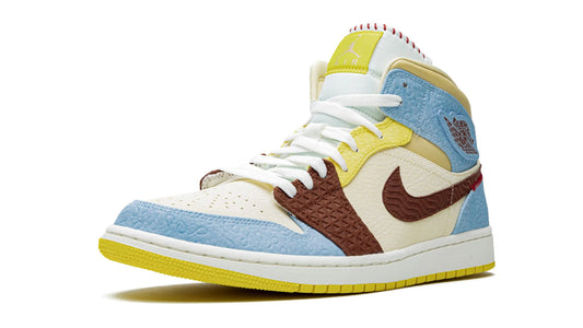 Air Jordan 1 Mid SE "Maison Chateau Rouge Fearless" - image 2