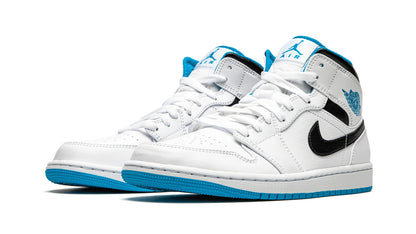 Air Jordan 1 Mid "White / Laser Blue" - image 1