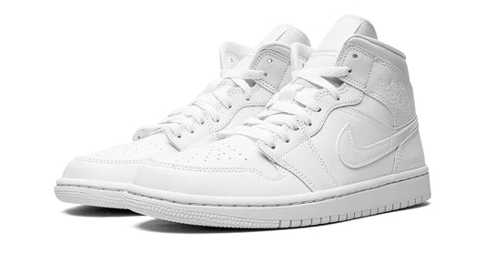 AIR JORDAN 1 MID WMNS "Triple White 2022" - image 1