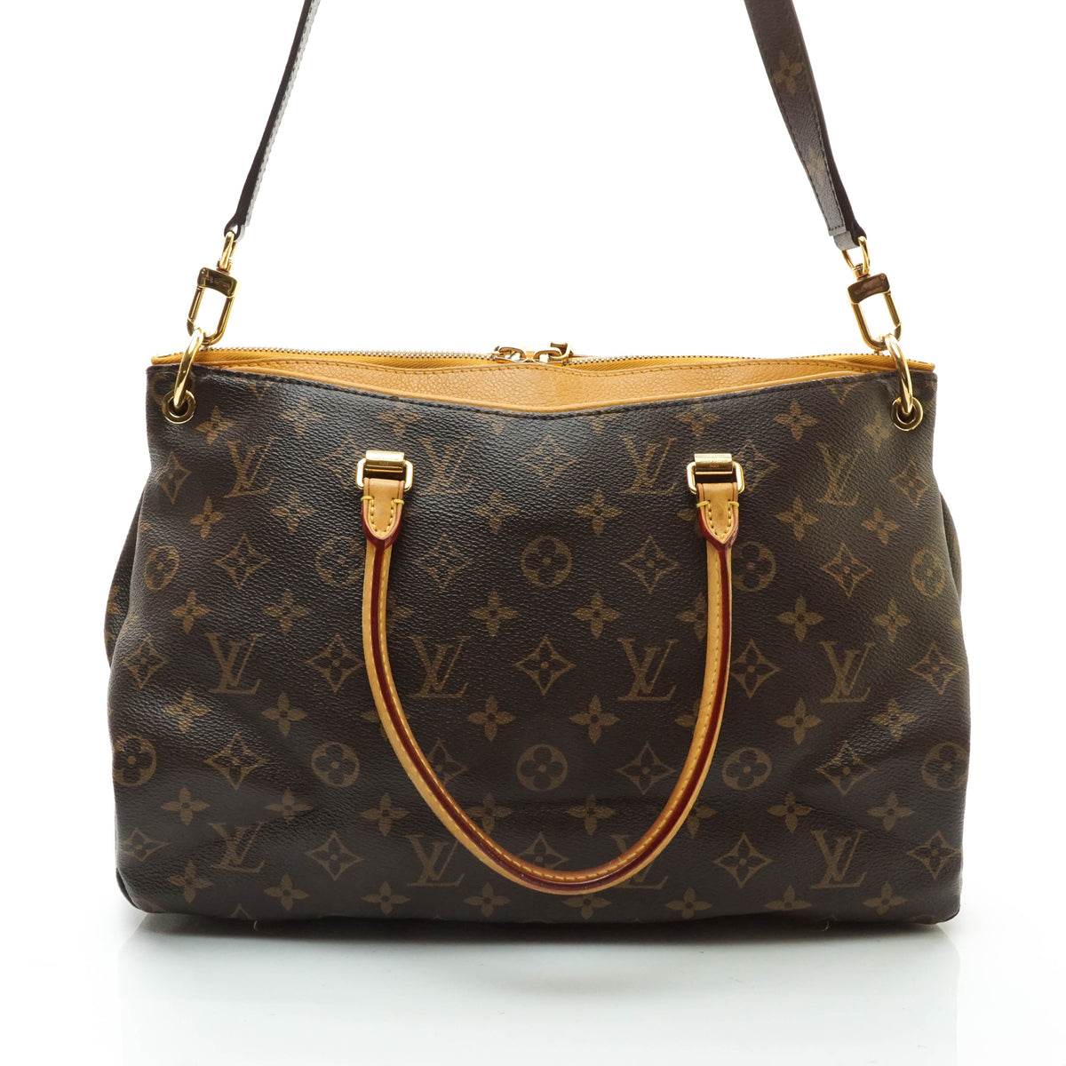 Louis Vuitton Pallas Tote Bag Brown - photo 1