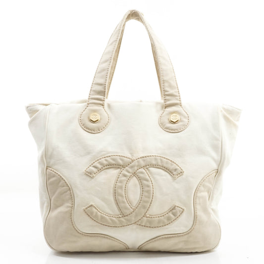 Chanel Marshmallow Tote Bag Beige - photo 1