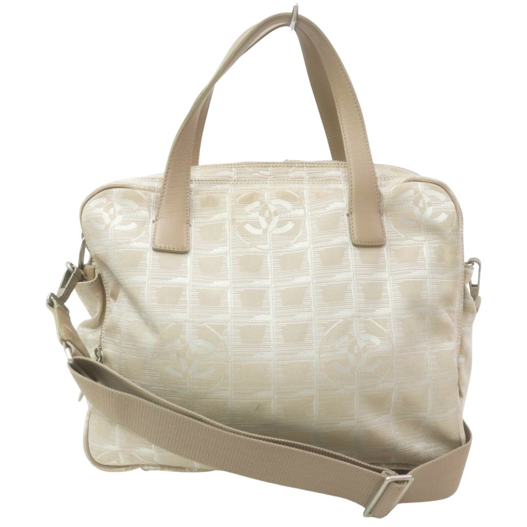 Chanel Travel Line Hand Bag Beige - photo 1