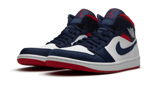 Air Jordan 1 Mid SE "Olympic - USA" - photo 1