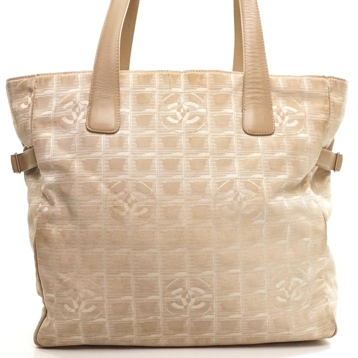 Chanel Travel Line Tote Bag Beige - photo 1