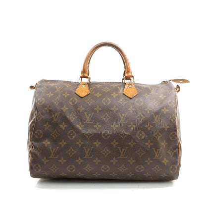Louis Vuitton Speedy 35 Satchel Bag - photo 1