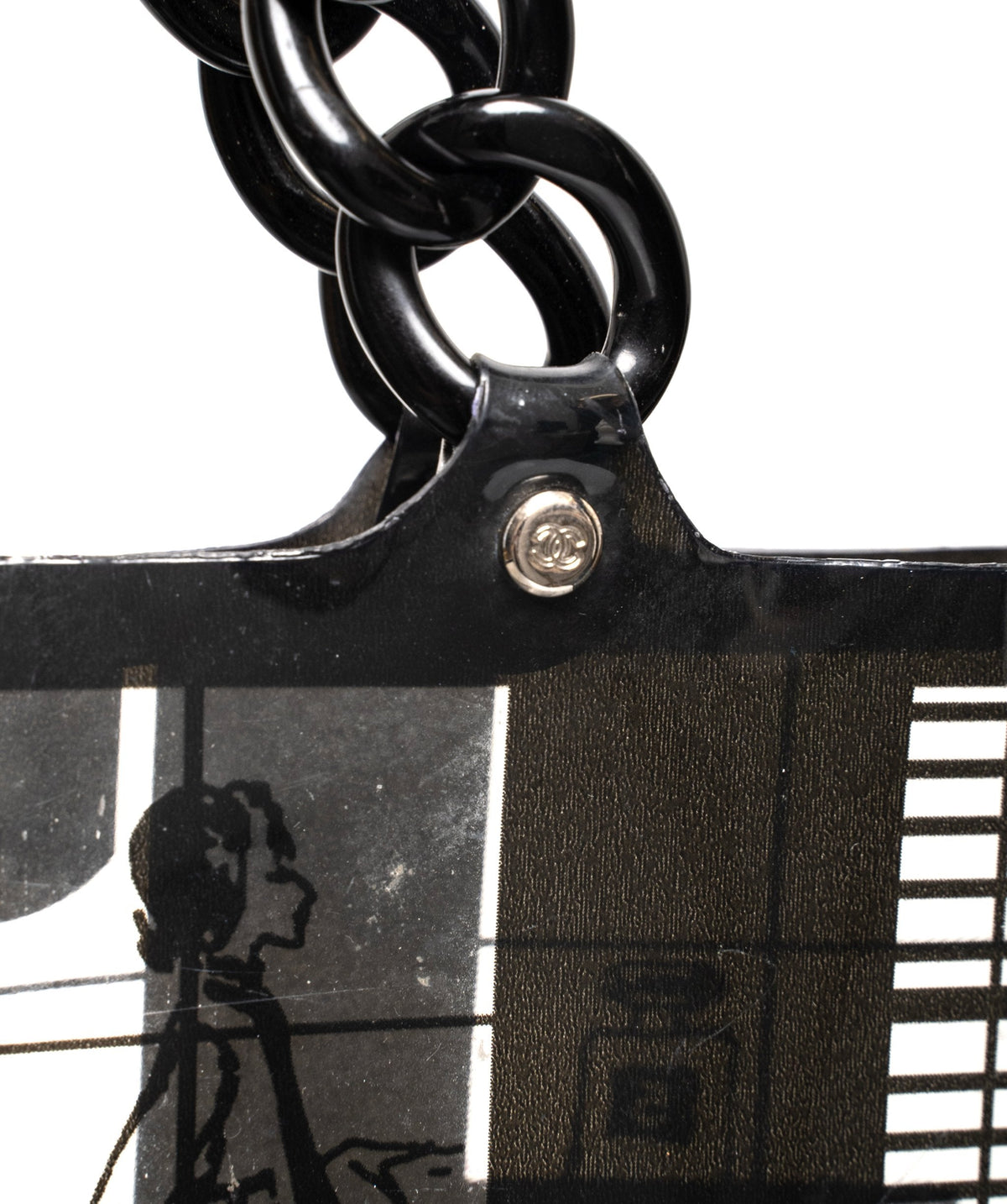 Chanel Vintage Coco Window Tote - AWL1618 - image 7