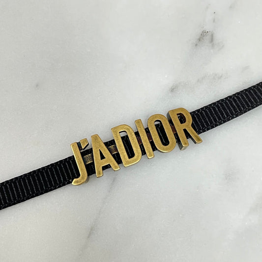 Dior J'Adior Black Choker - photo 1
