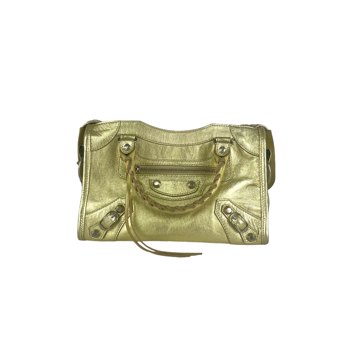 Balenciaga City Mini Gold - photo 3