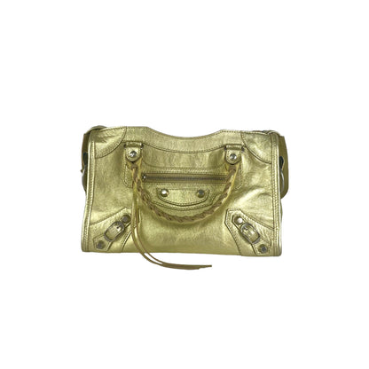 Balenciaga City Mini Gold - photo 3