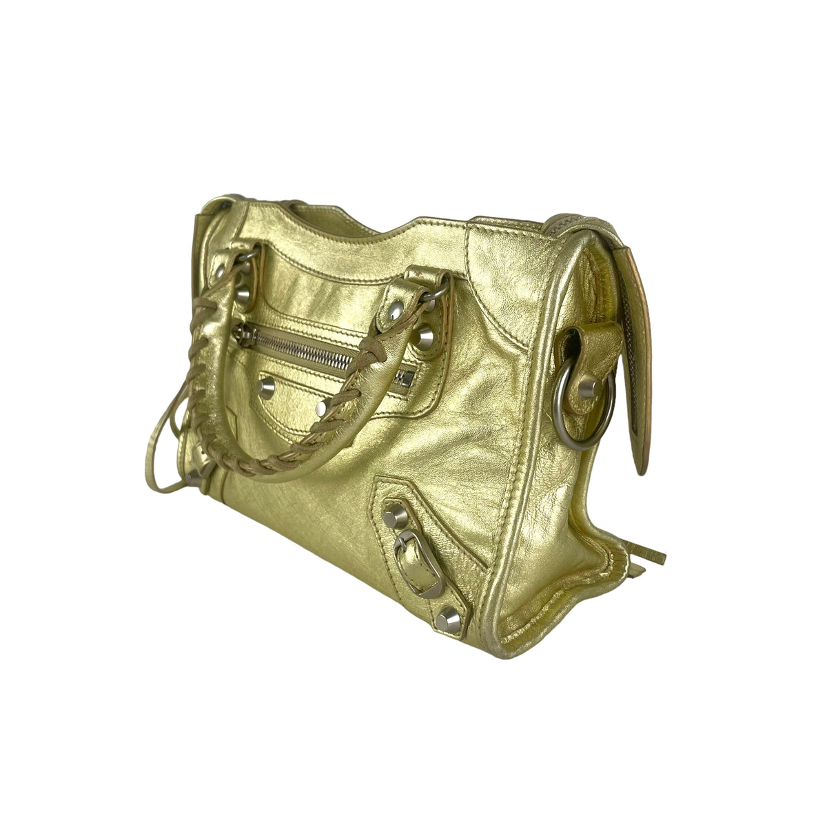 Balenciaga City Mini Gold - photo 15