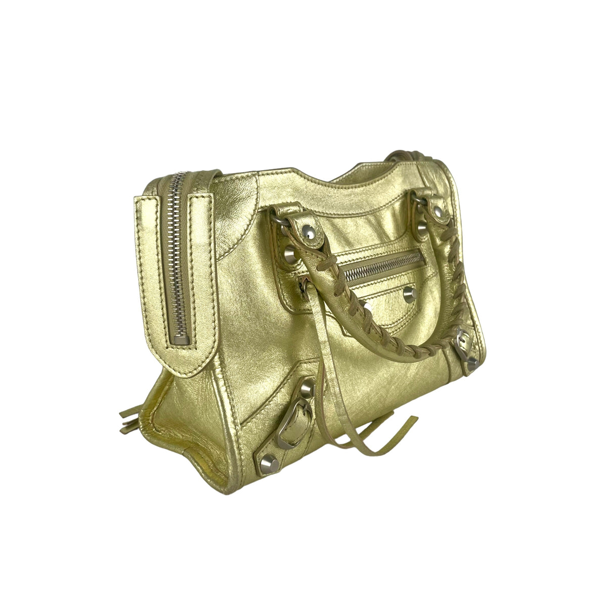 Balenciaga City Mini Gold - photo 14