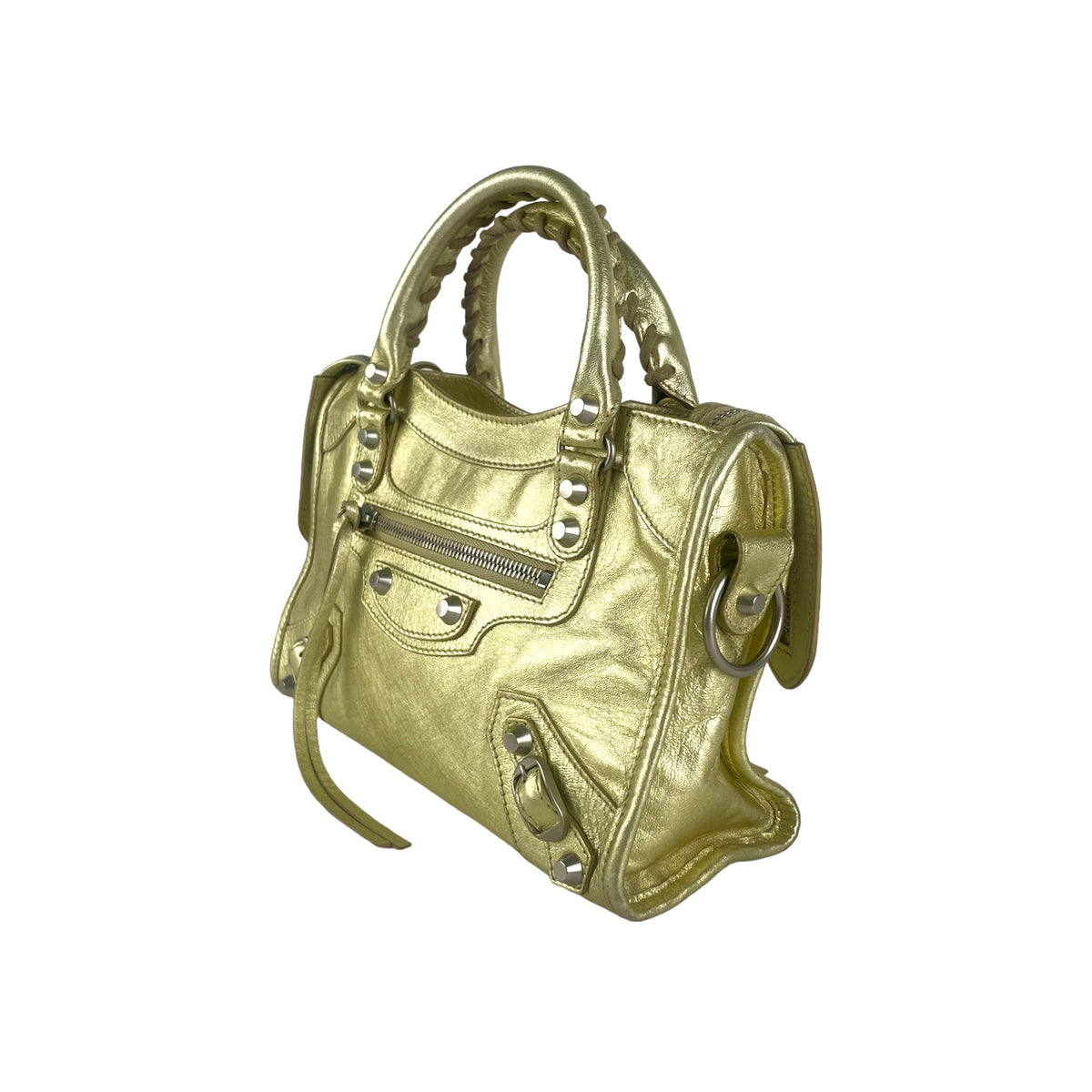Balenciaga City Mini Gold - photo 16