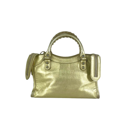 Balenciaga City Mini Gold - photo 2