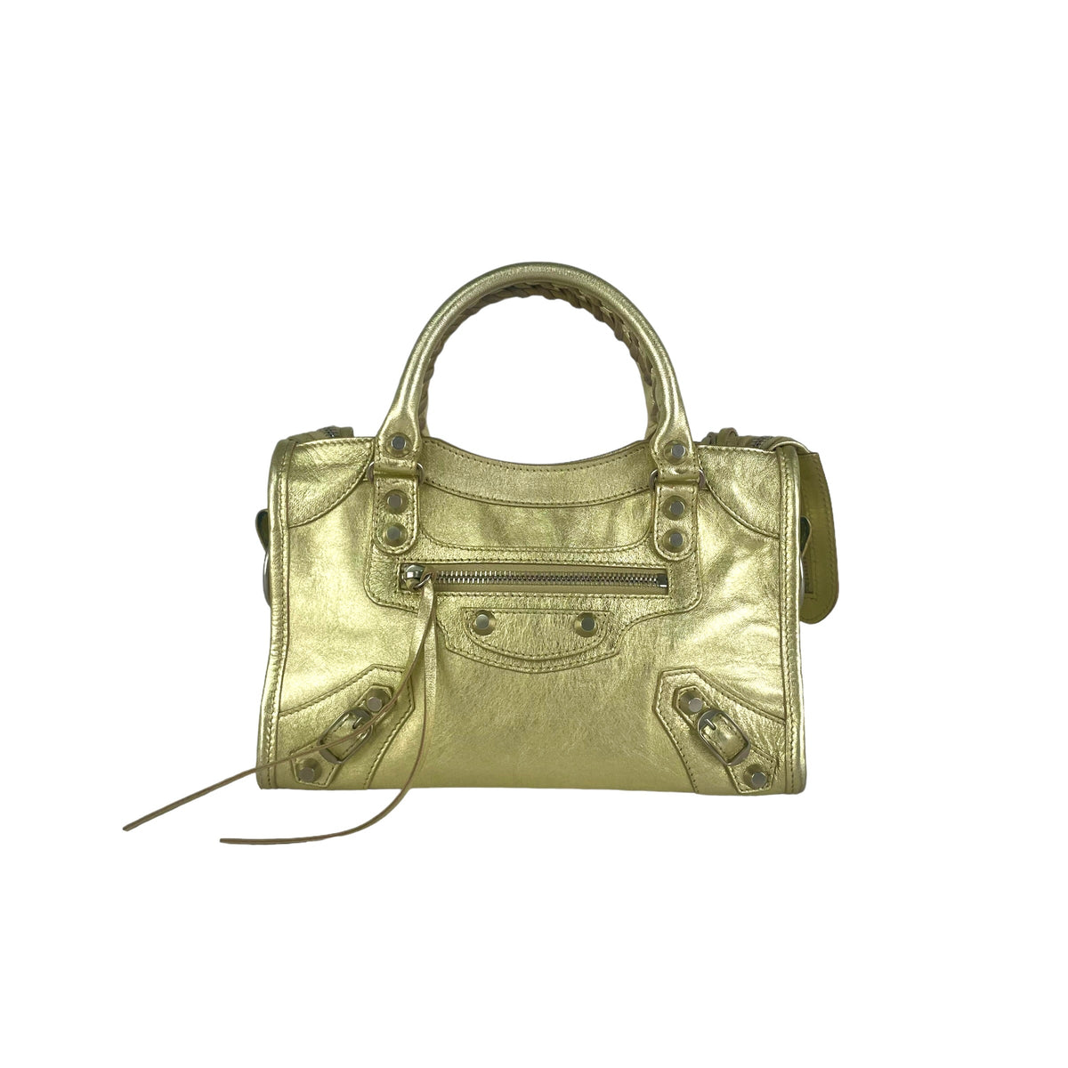 Balenciaga City Mini Gold - photo 17