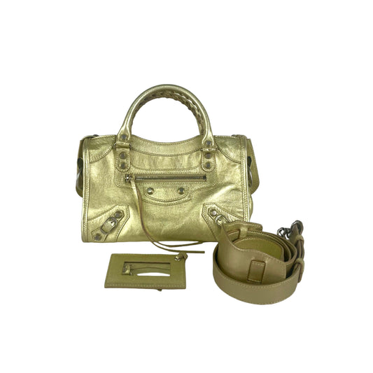 Balenciaga City Mini Gold - photo 1