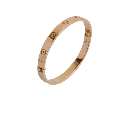Cartier Love Classic Pink Gold Bracelet Size 17 - photo 1