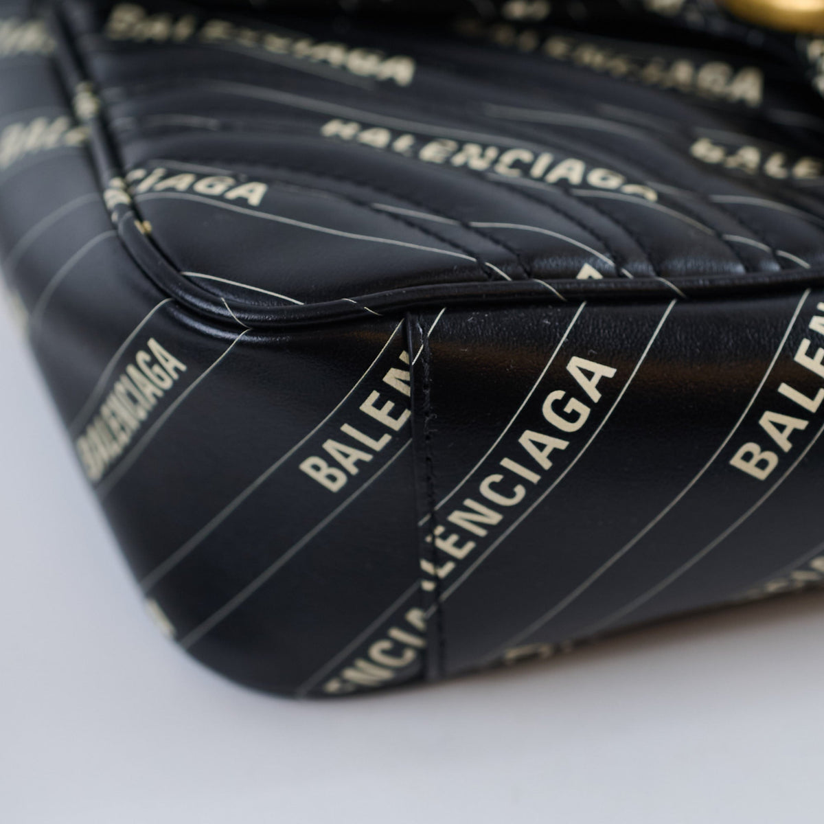 Gucci x Balenciaga The Hacker Project Small GG Marmont Matelasse Bag Black - photo 12