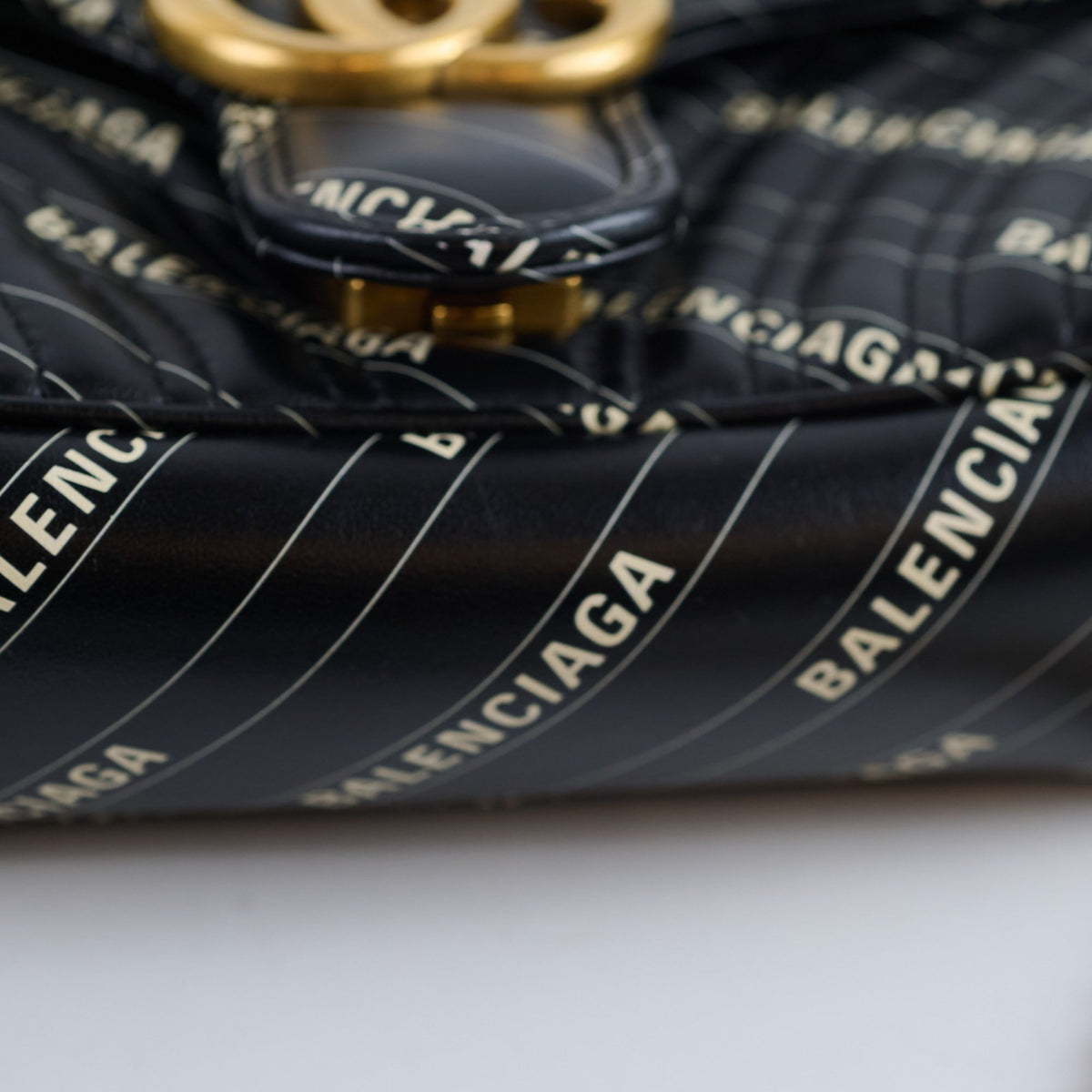 Gucci x Balenciaga The Hacker Project Small GG Marmont Matelasse Bag Black - photo 13