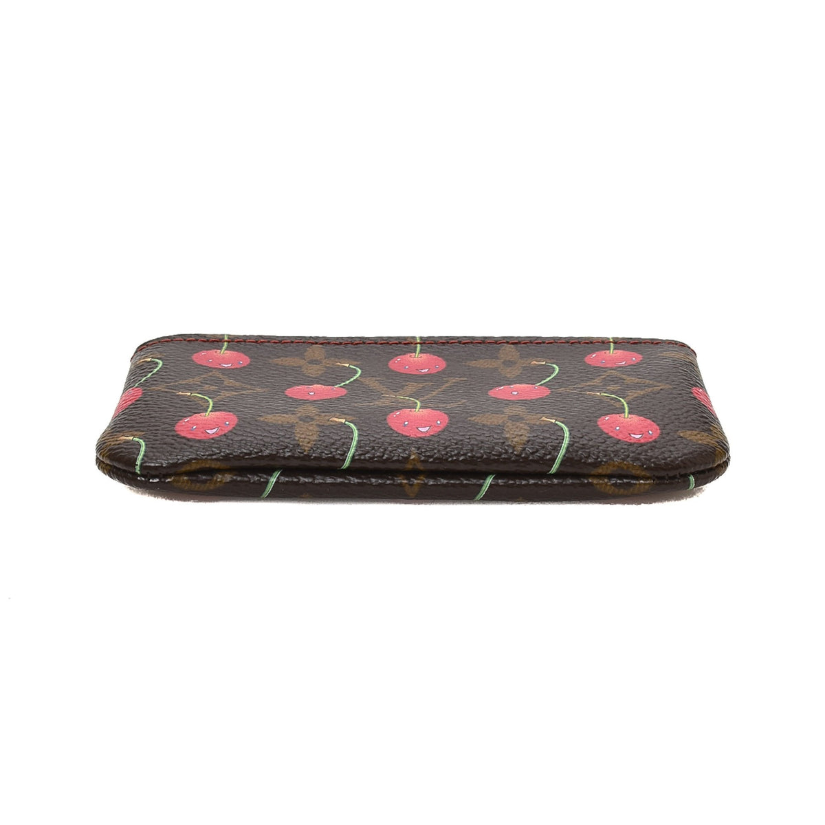 Limited Edition Monogram Cherry Pochette Cles - image 4