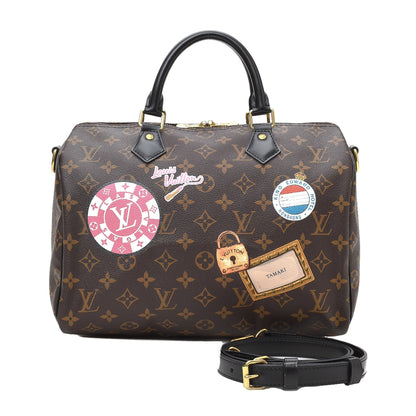 Limited Edition Monogram World Tour Speedy 30 Bandouliere - image 1