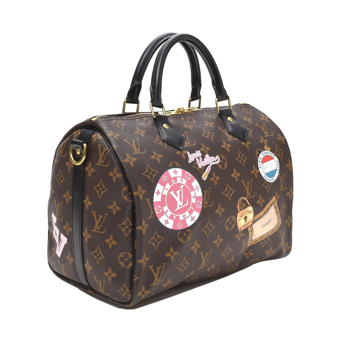 Limited Edition Monogram World Tour Speedy 30 Bandouliere - image 2