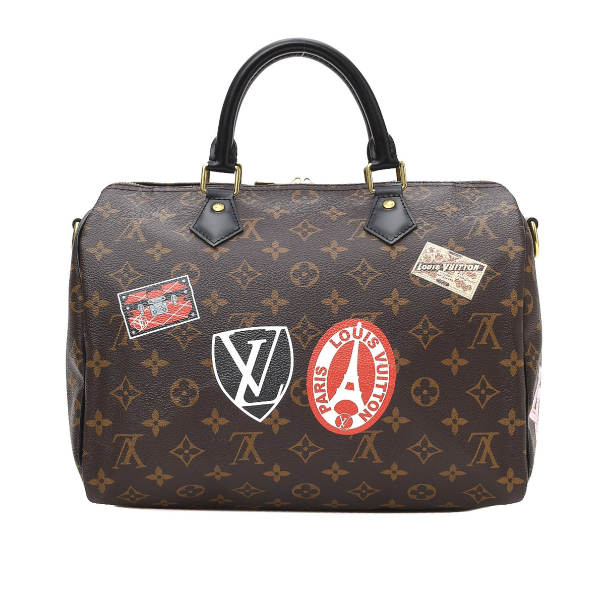 Limited Edition Monogram World Tour Speedy 30 Bandouliere - image 3