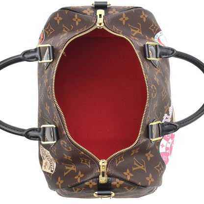 Limited Edition Monogram World Tour Speedy 30 Bandouliere - image 5