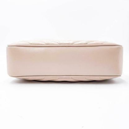Saint Laurent Monogram Lou Camera Calfskin Matelasse Washed Light Pink Leather Shoulder Bag - image 6