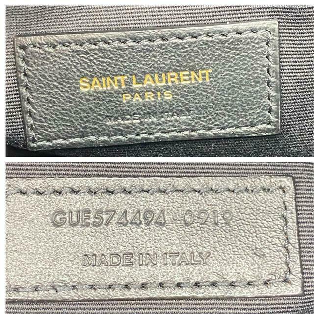 Saint Laurent Monogram Lou Camera Calfskin Matelasse Washed Light Pink Leather Shoulder Bag - image 11