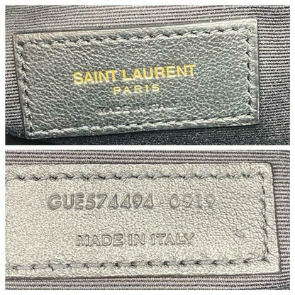 Saint Laurent Monogram Lou Camera Calfskin Matelasse Washed Light Pink Leather Shoulder Bag - image 11