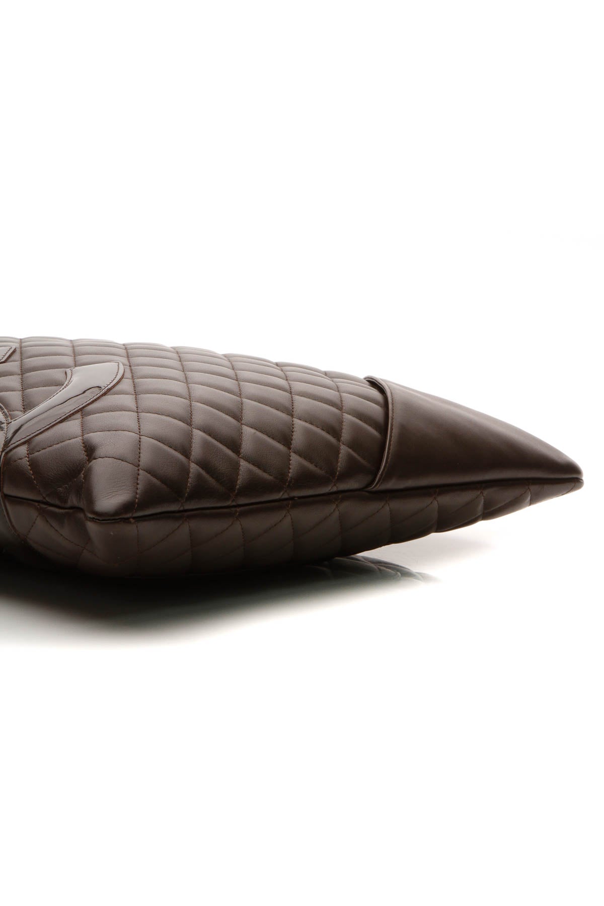 Cambon Ligne Flat Tote Bag - Brown - image 4