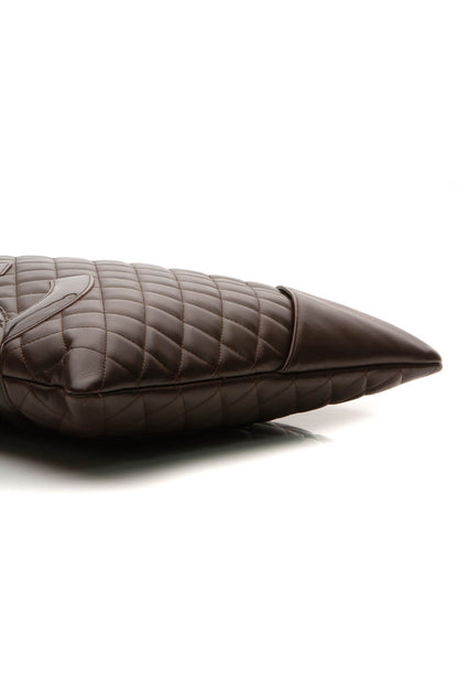 Cambon Ligne Flat Tote Bag - Brown - image 4