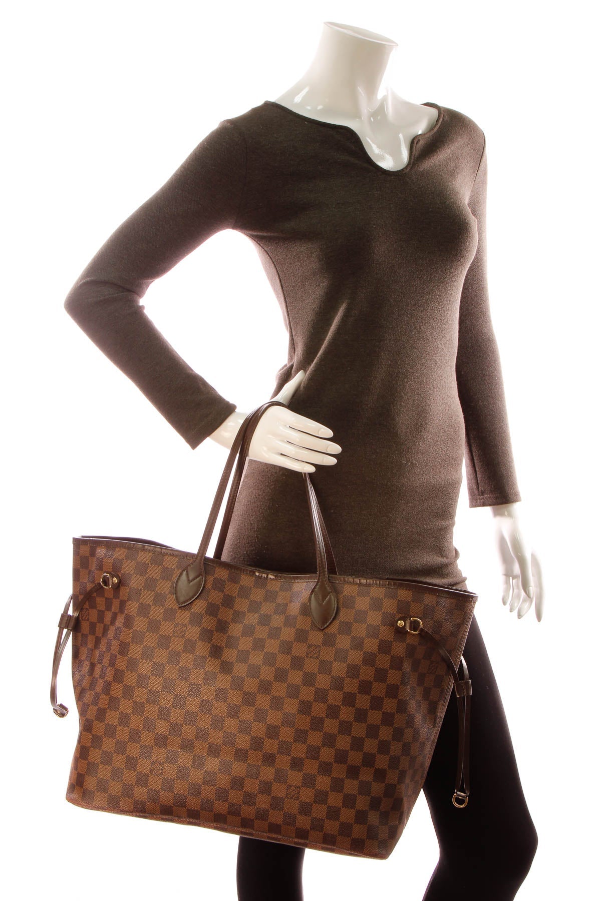 Neverfull GM Tote Bag - Damier Ebene - image 2