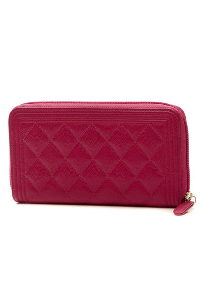 Boy Zippy Wallet - Pink Caviar - image 3