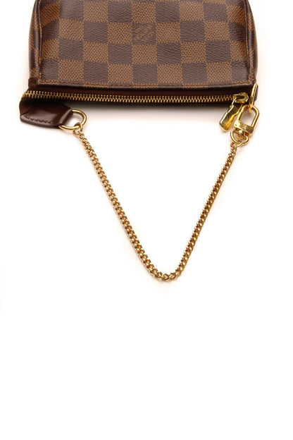 Louis Vuitton Mini Pochette Accessories Bag - Damier Ebene - photo 5