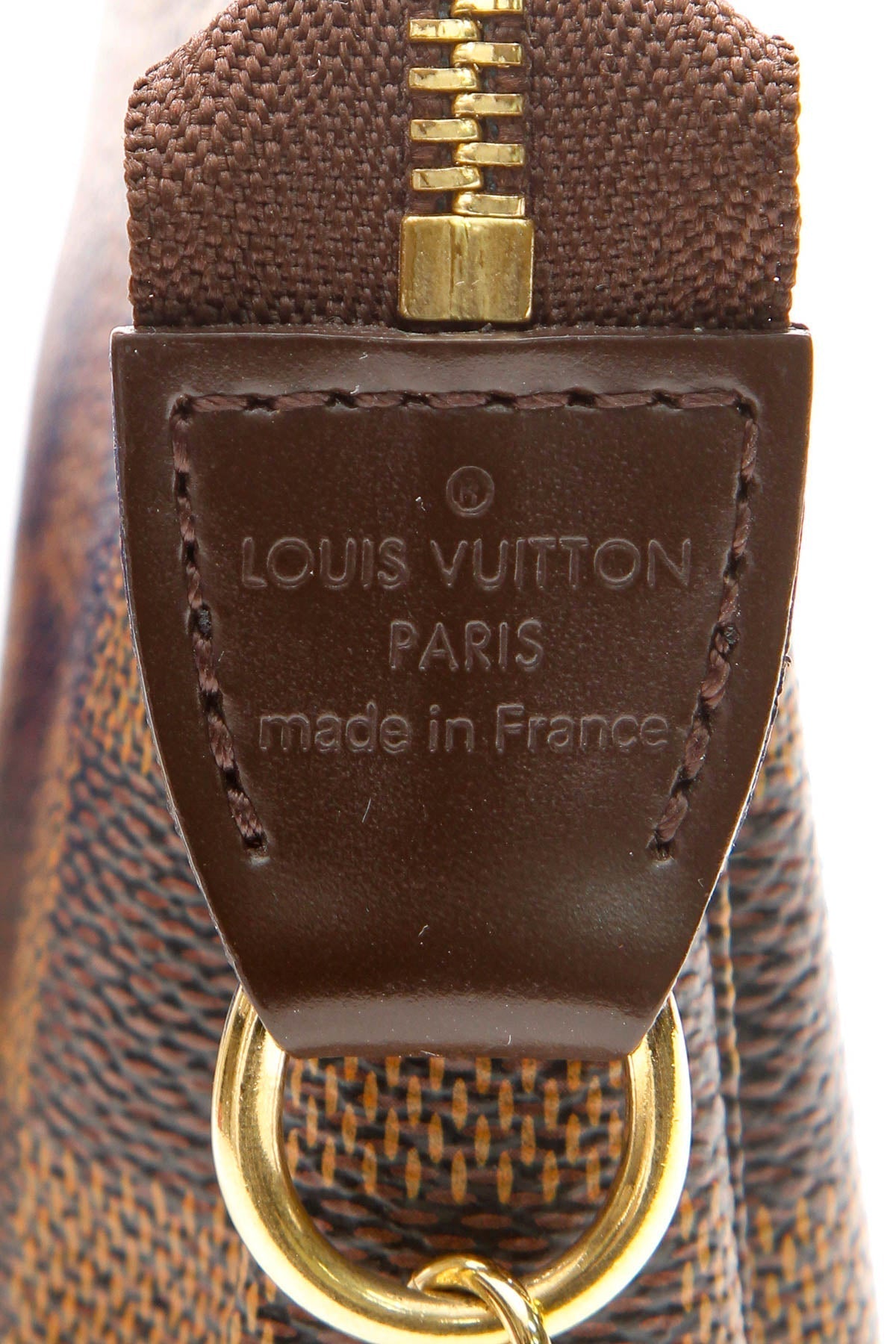 Louis Vuitton Mini Pochette Accessories Bag - Damier Ebene - photo 7