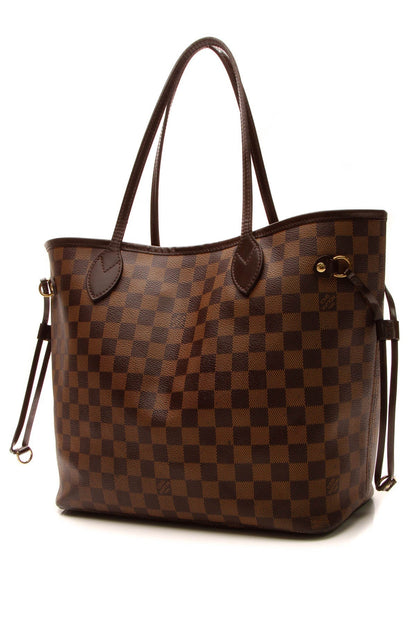 Louis Vuitton Neverfull MM Tote Bag - Damier Ebene - photo 1