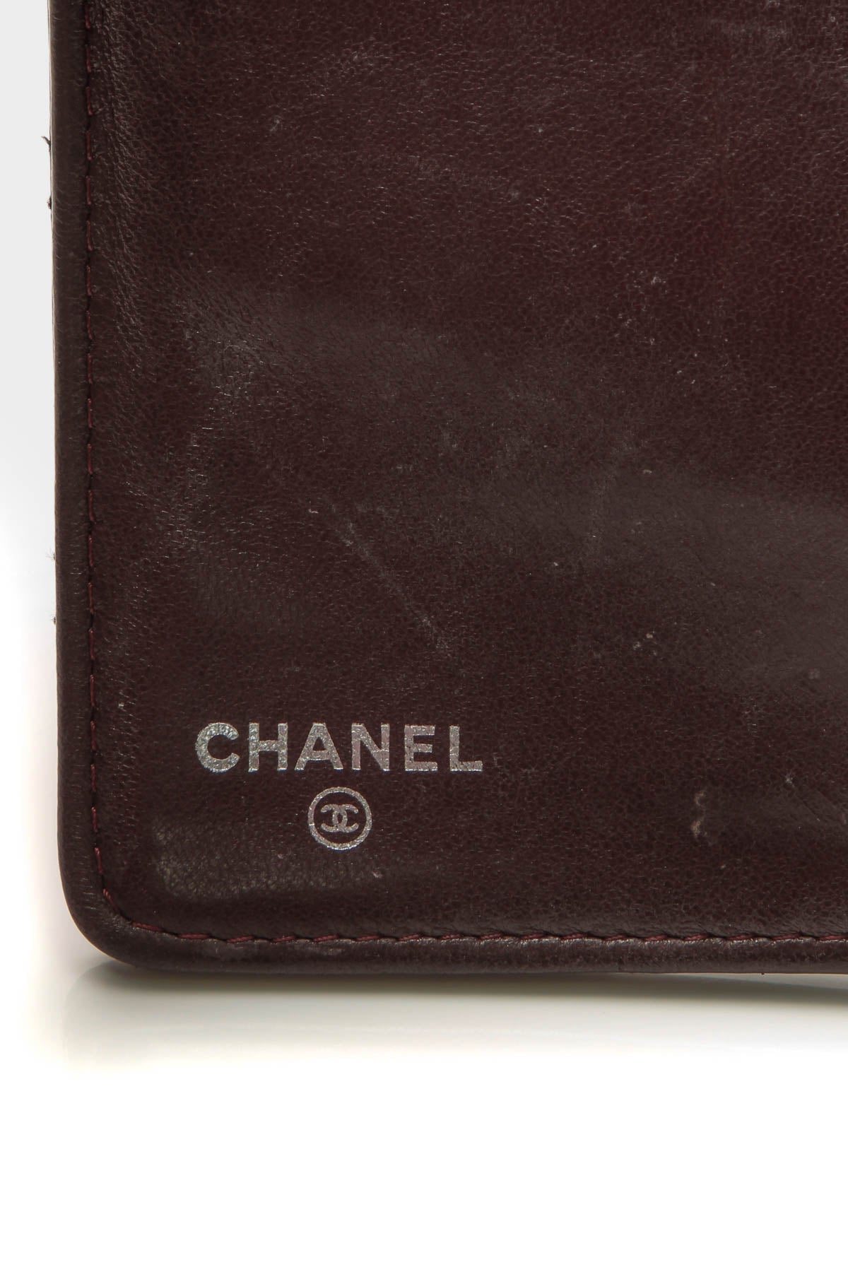 Quilted L Yen Wallet - Black - image 9